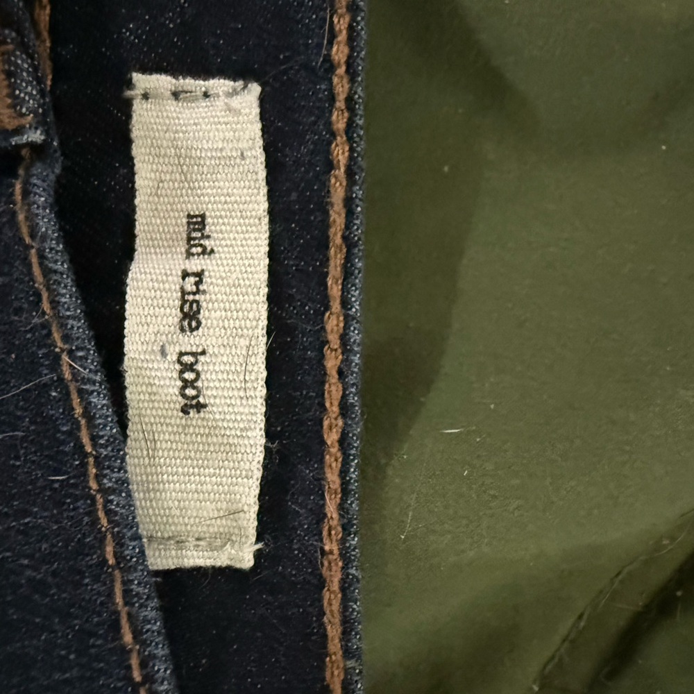 Jessica Simpson mid rise boot jeans